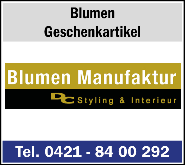 Blumen Manufaktur Blumen, Geschenkartikel Blumen manufaktur